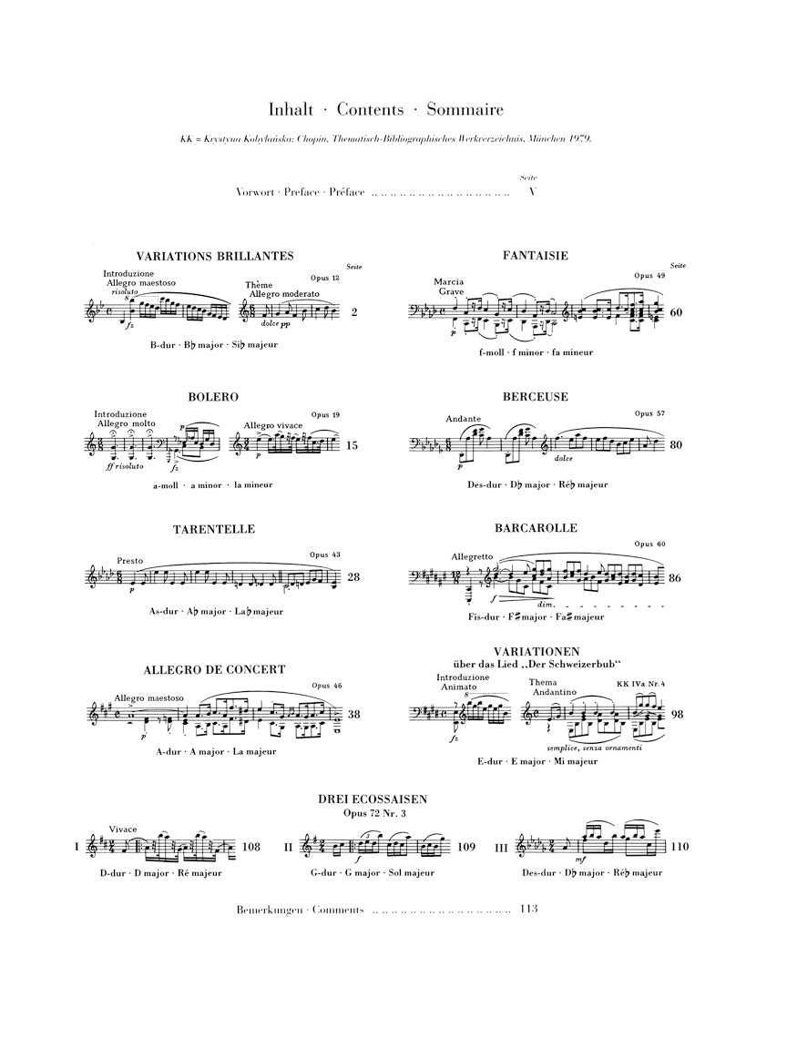 Chopin Piano Pieces - (cloth hardcover)