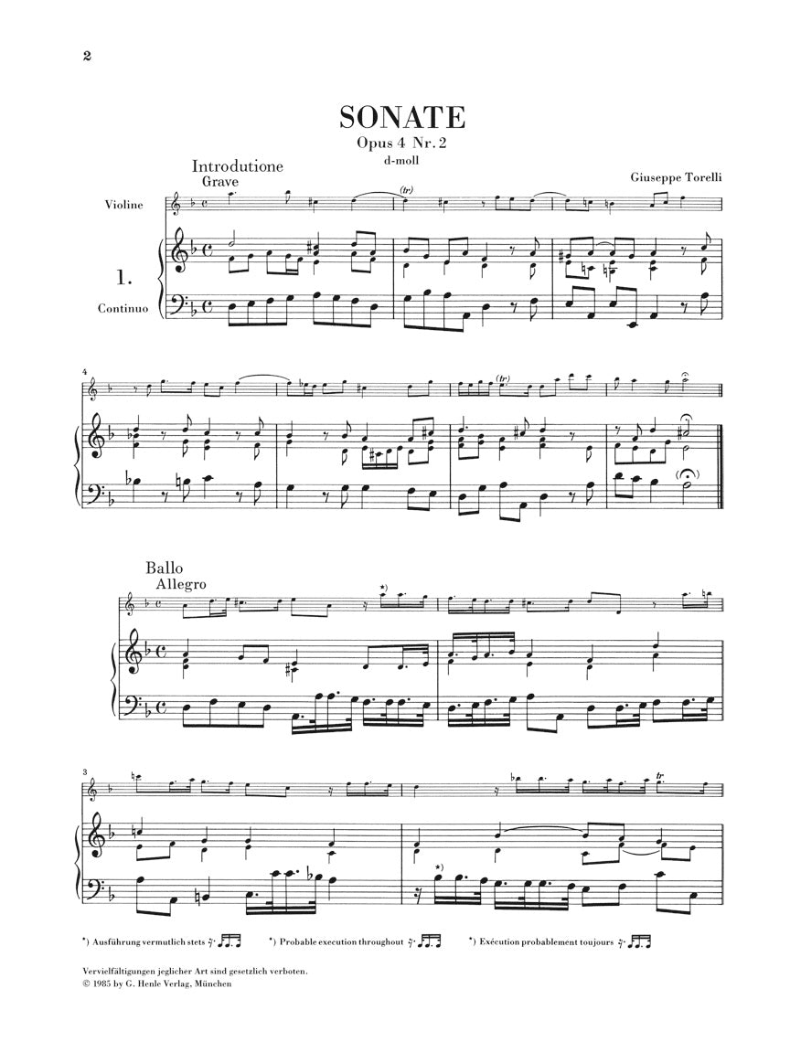 Italian Violin Music of the Baroque Era - Volume 1