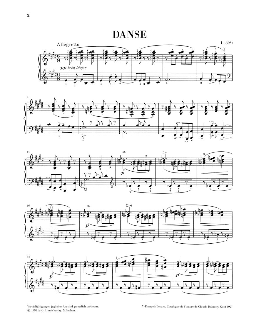 Debussy Danse (Tarentelle Styrienne)