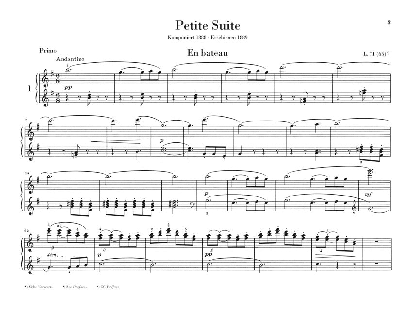 Debussy Petite Suite