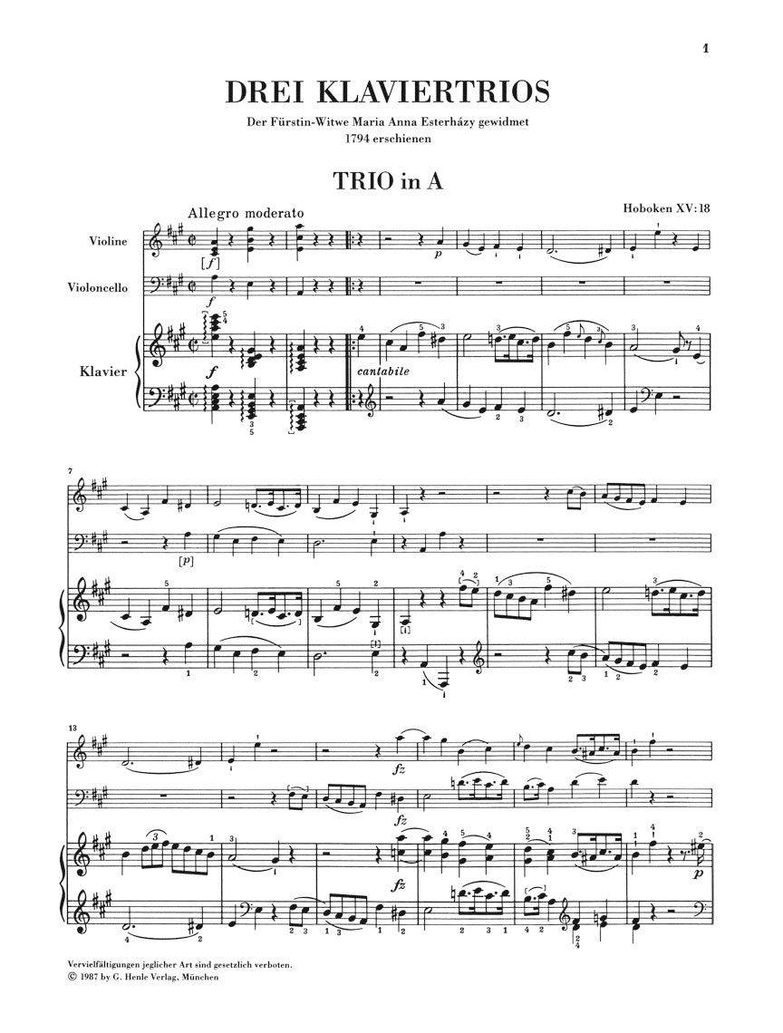 Haydn Piano Trios Volume 4