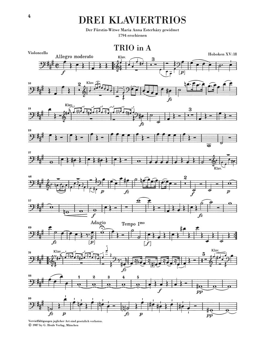 Haydn Piano Trios Volume 4