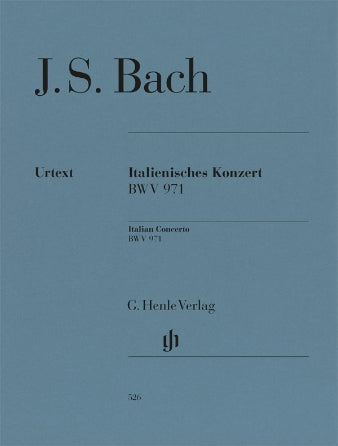 Bach: Italian Concerto, BWV 971 Piano Solo