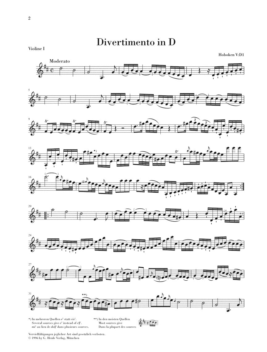 Haydn String Trios Volume 3