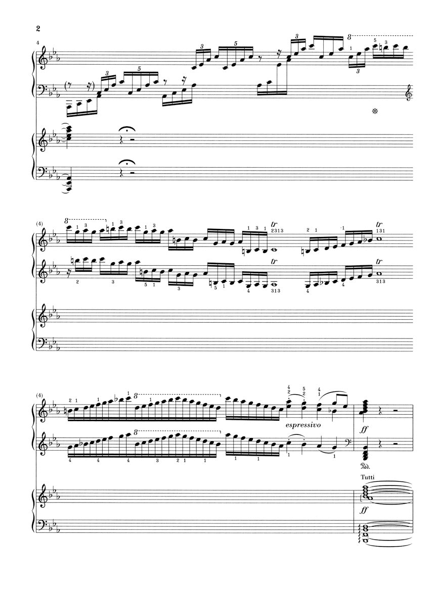 Beethoven Concerto for Piano and Orchestra No 5 in E Flat major Opus 73