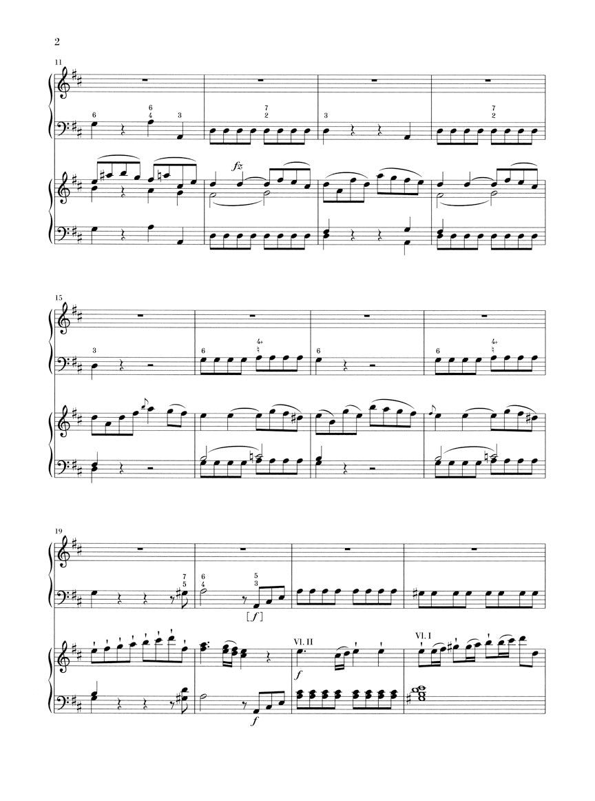 Haydn Concerto for Piano (Harpsichord) and Orchestra in D Major Hob.XVIII