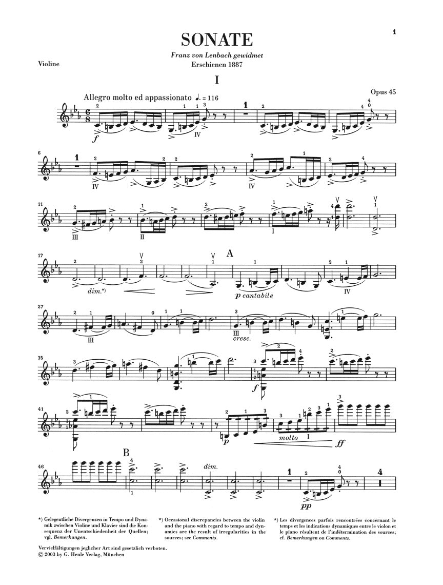 Grieg: Violin Sonata in C minor, Op. 45