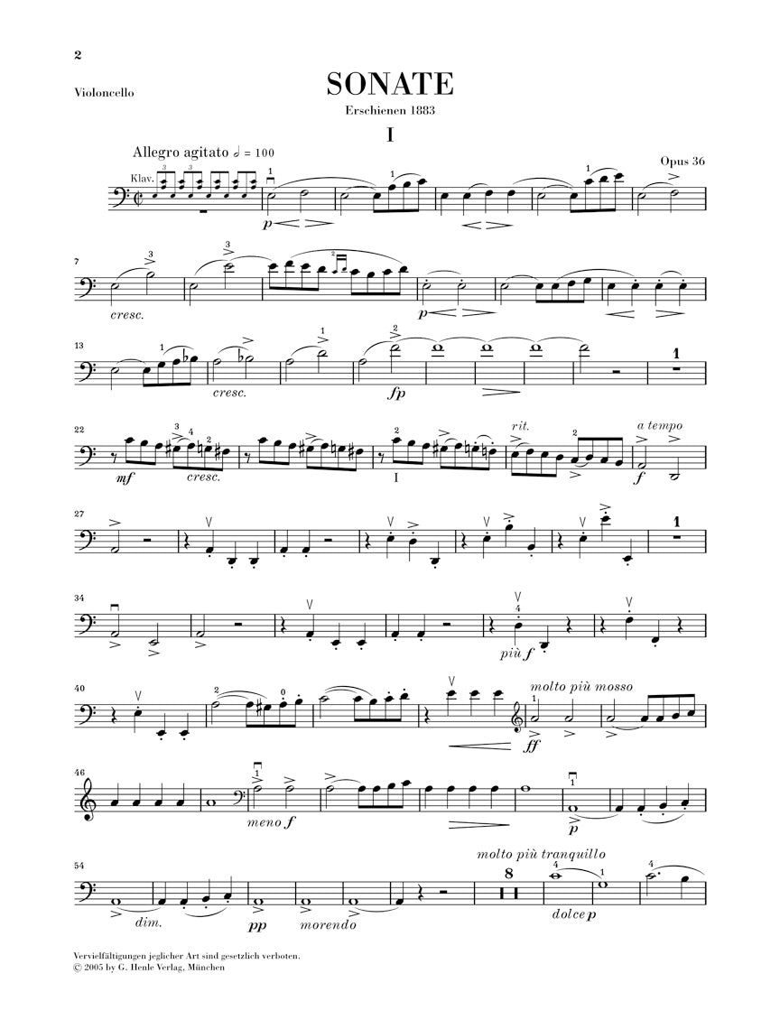 Grieg: Sonata in A minor Opus 36 and Other Works for Cello and Piano