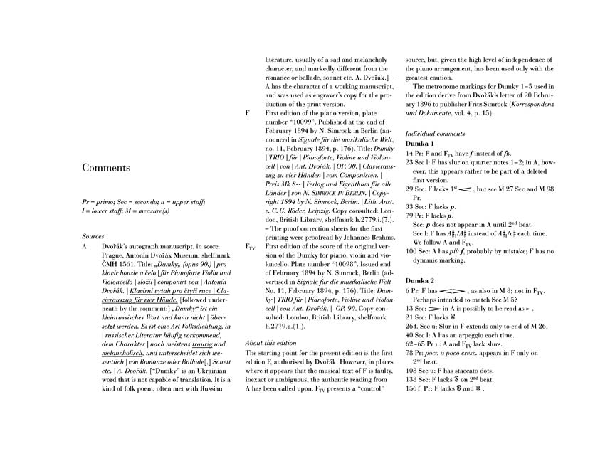Dvořák: Dumky Piano Trio, Op. 90 - Version for 1 Piano, 4 Hands
