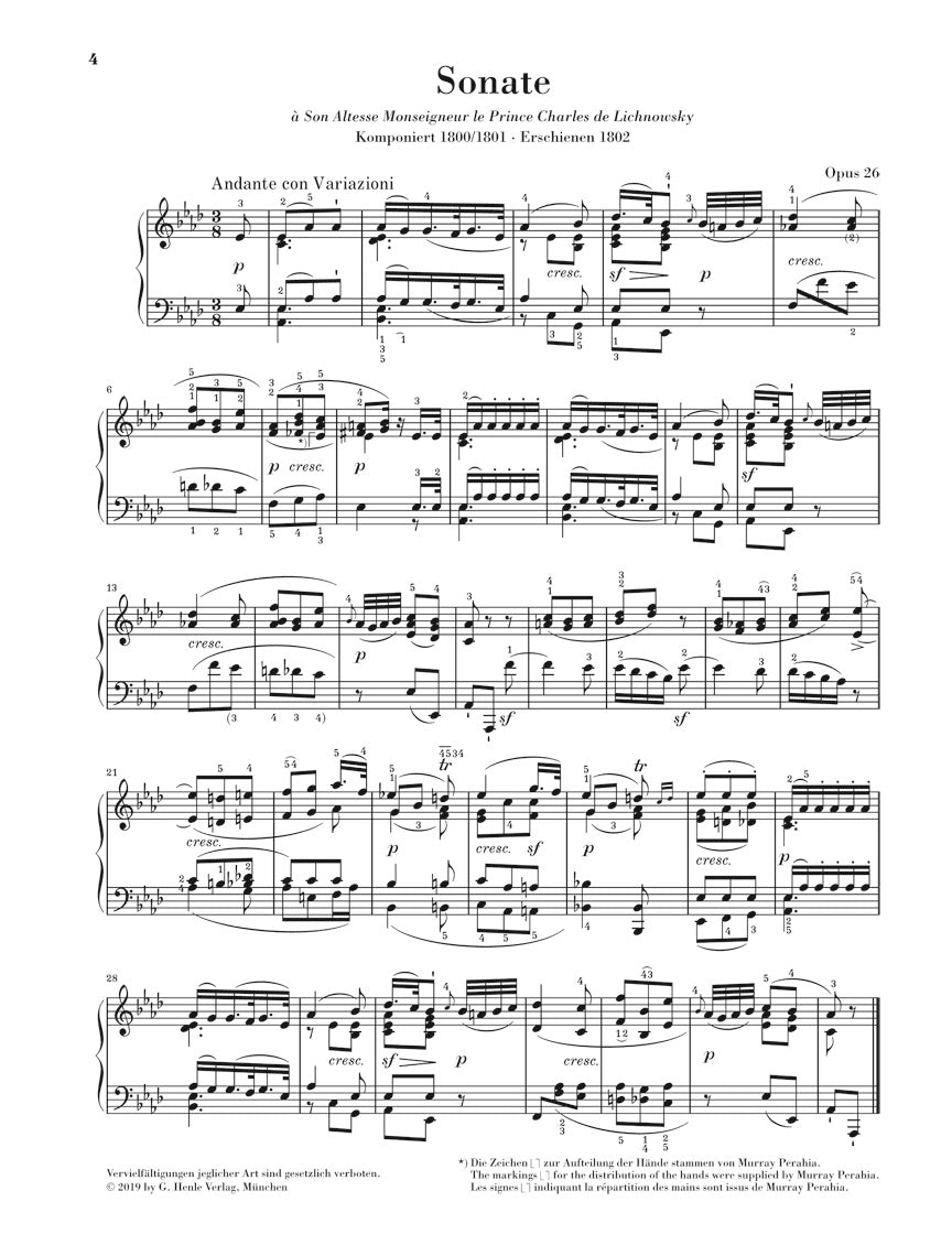 Beethoven Piano Sonatas Volume 2 Perahia Edition