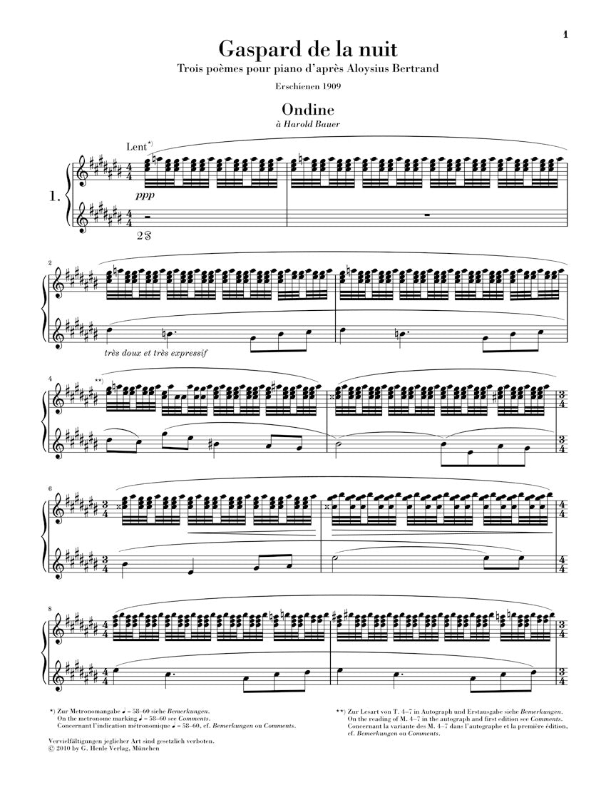 Ravel Gaspard de la nuit