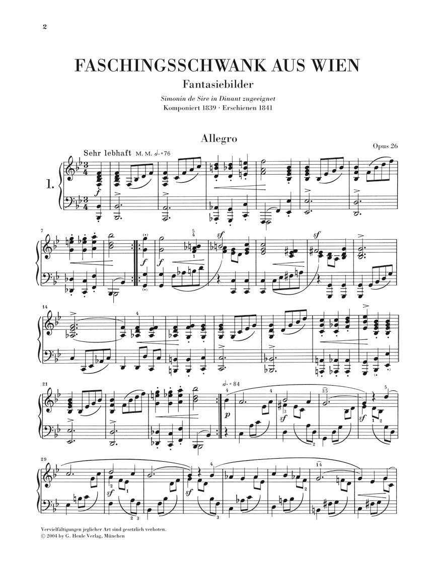 Schumann Complete Piano Works Volume 5 (cloth hardcover)