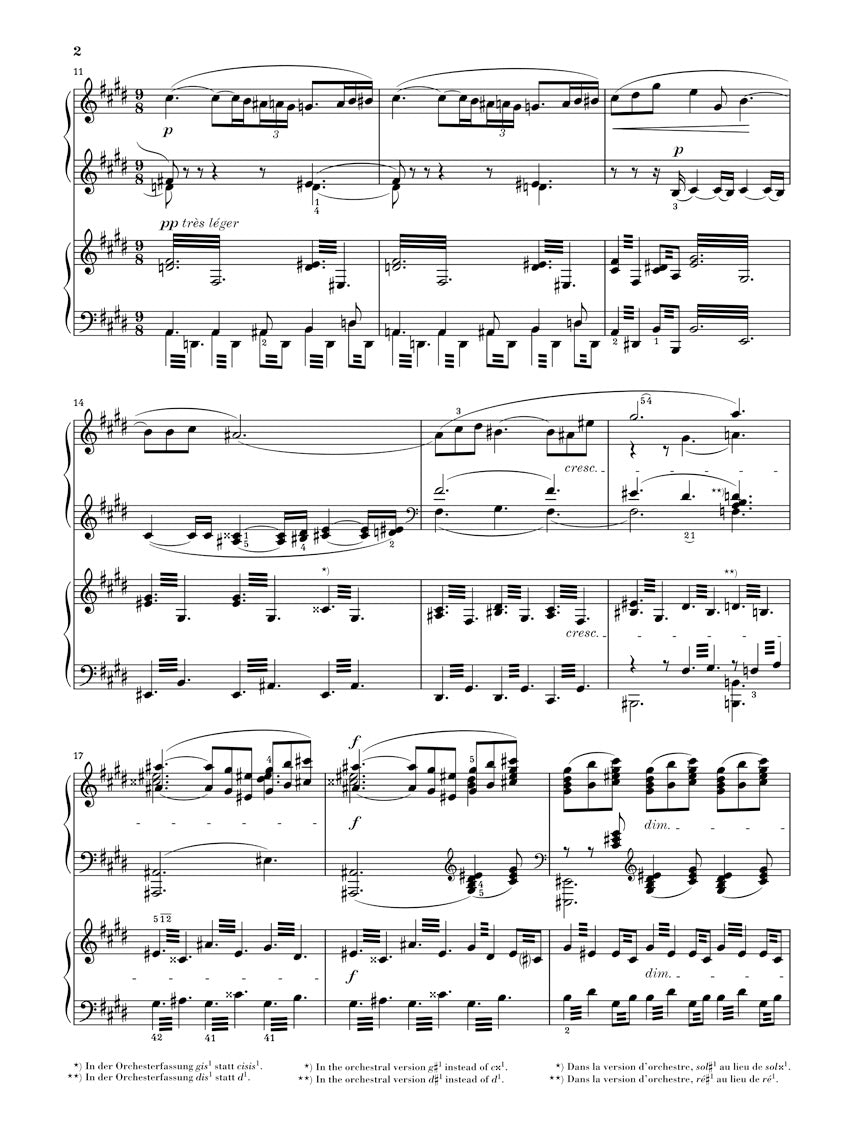 Debussy Works for Two Pianos