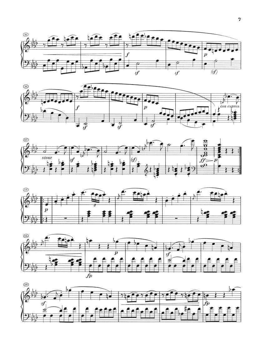 Beethoven Piano Sonatas Volume 1 Without Fingerings