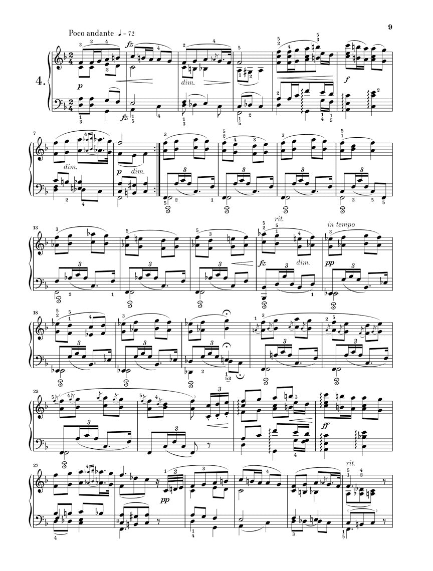 Dvořák: Humoresques, Op. 101 - Piano