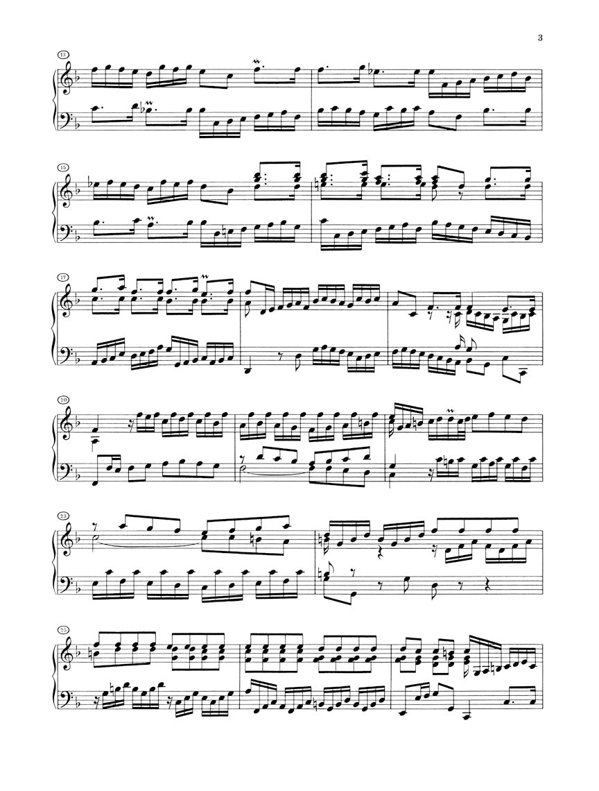 Bach English Suites 4-6 BWV 809-811 O/P