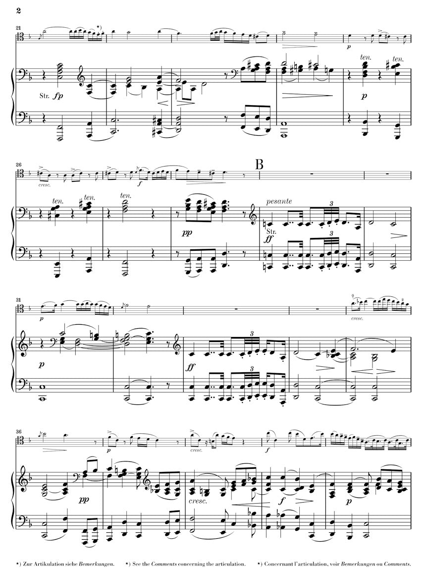 Bruch Kol Nidrei Op. 47 Cello and Piano Reduction