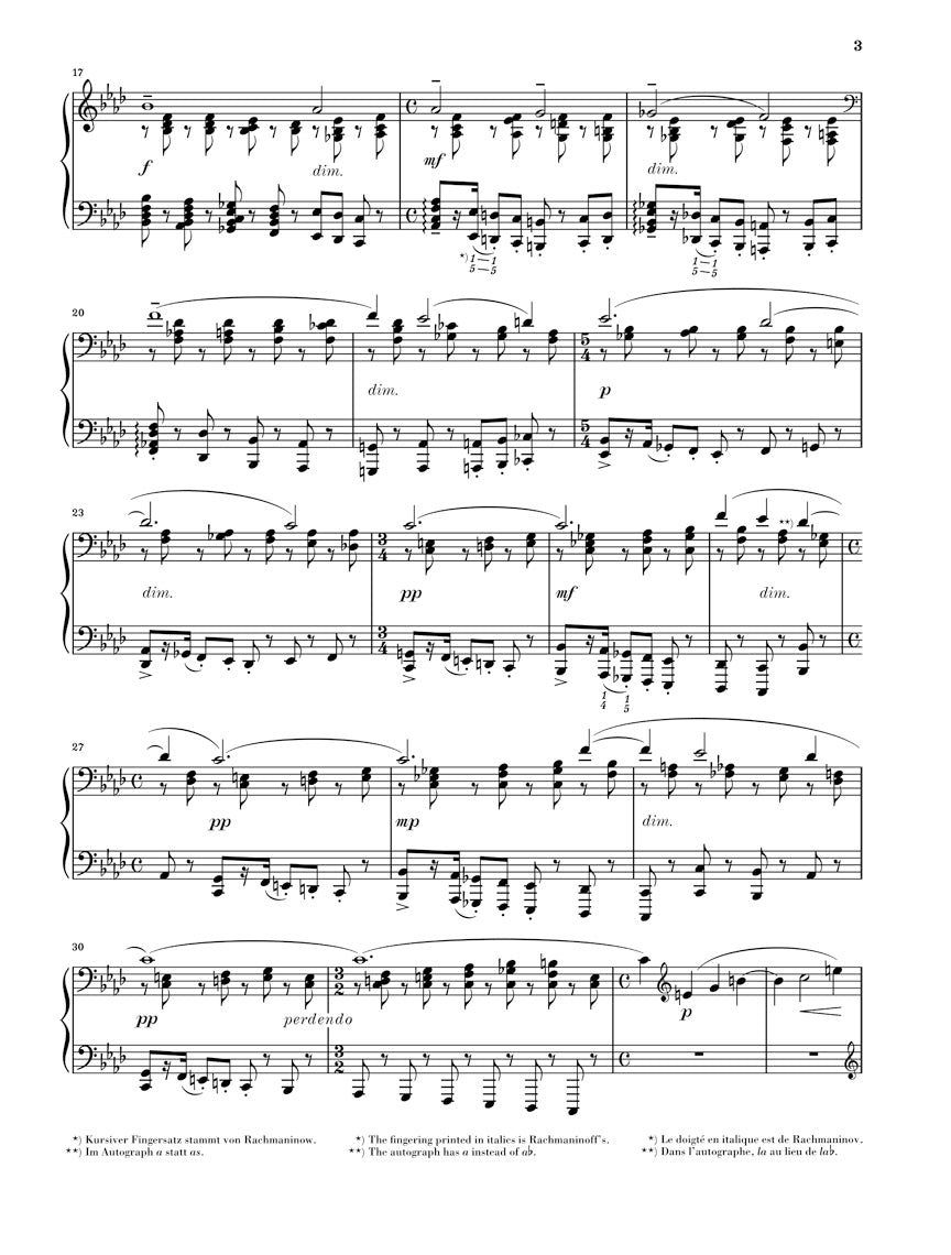 Rachmaninoff Etudes-Tableaux