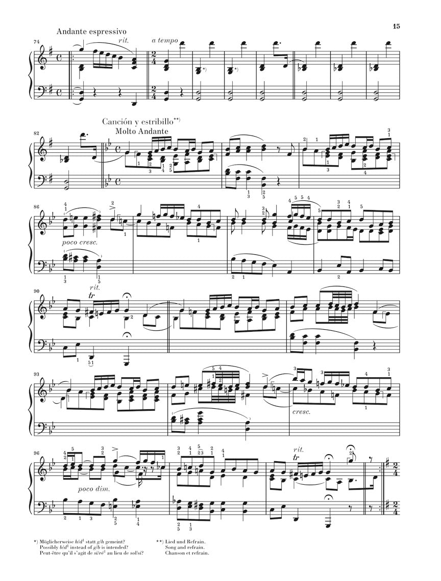 Granados Danzas españolas Piano