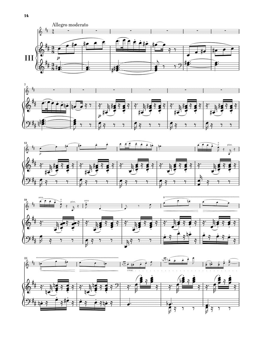 Sarasate Carmen Fantasy Opus 25