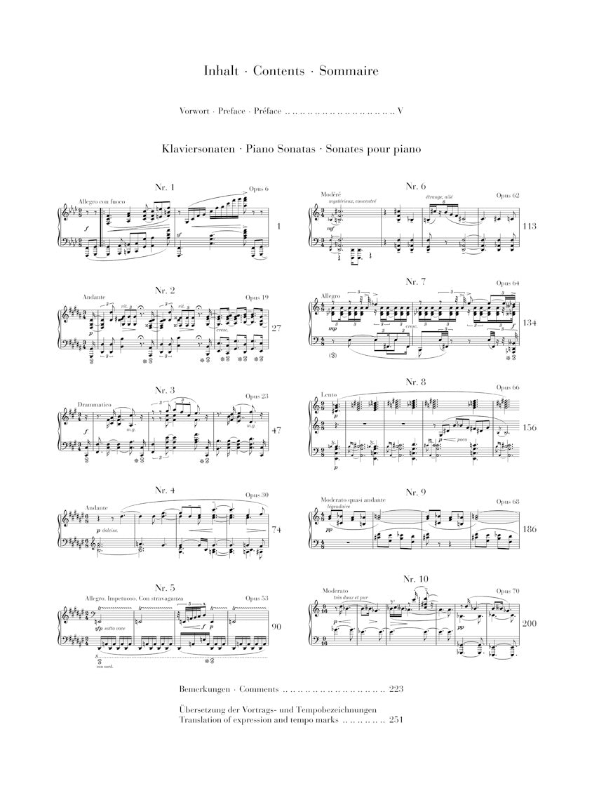 Scriabin: Piano Sonatas Nos. 1-10