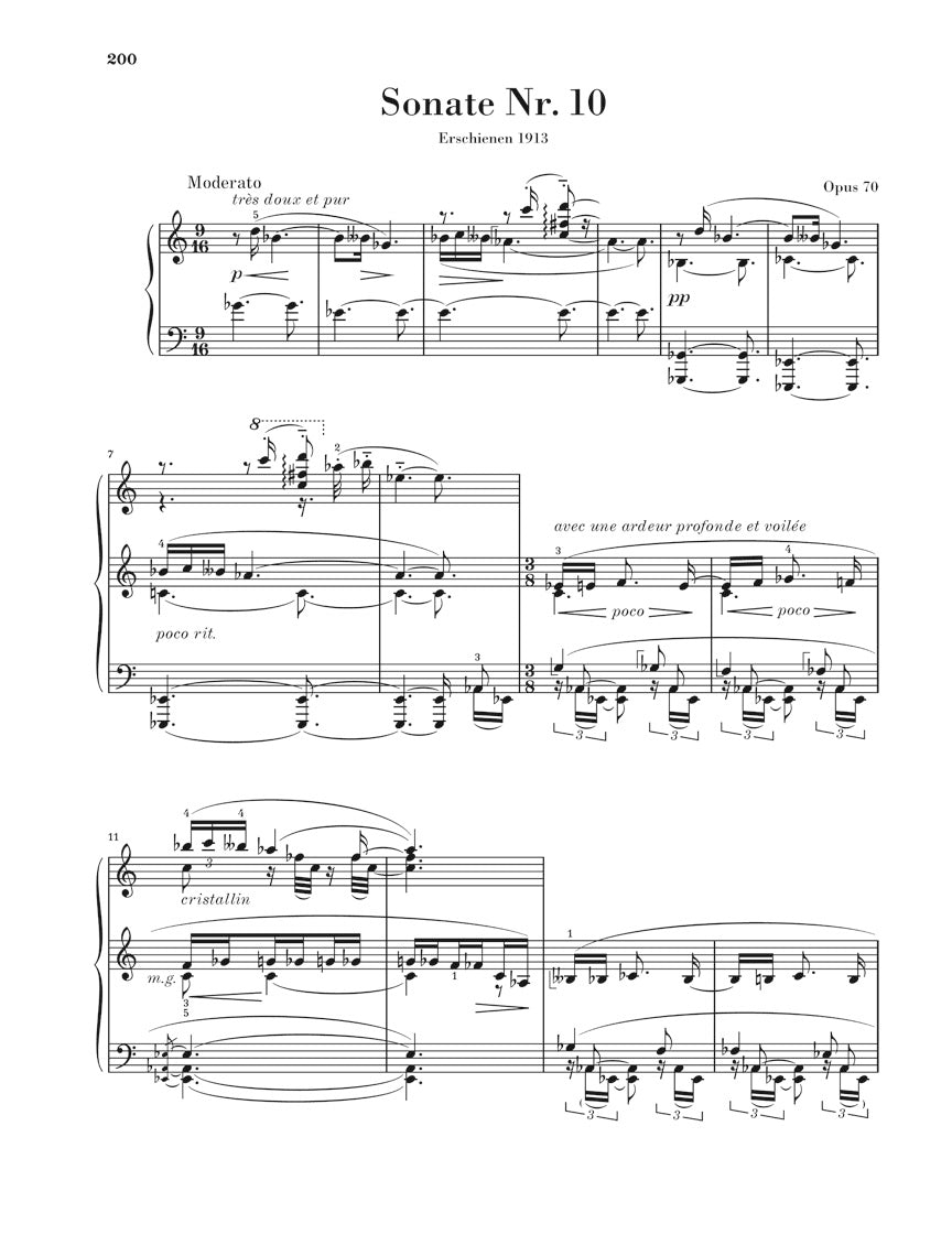 Scriabin: Piano Sonatas Nos. 1-10