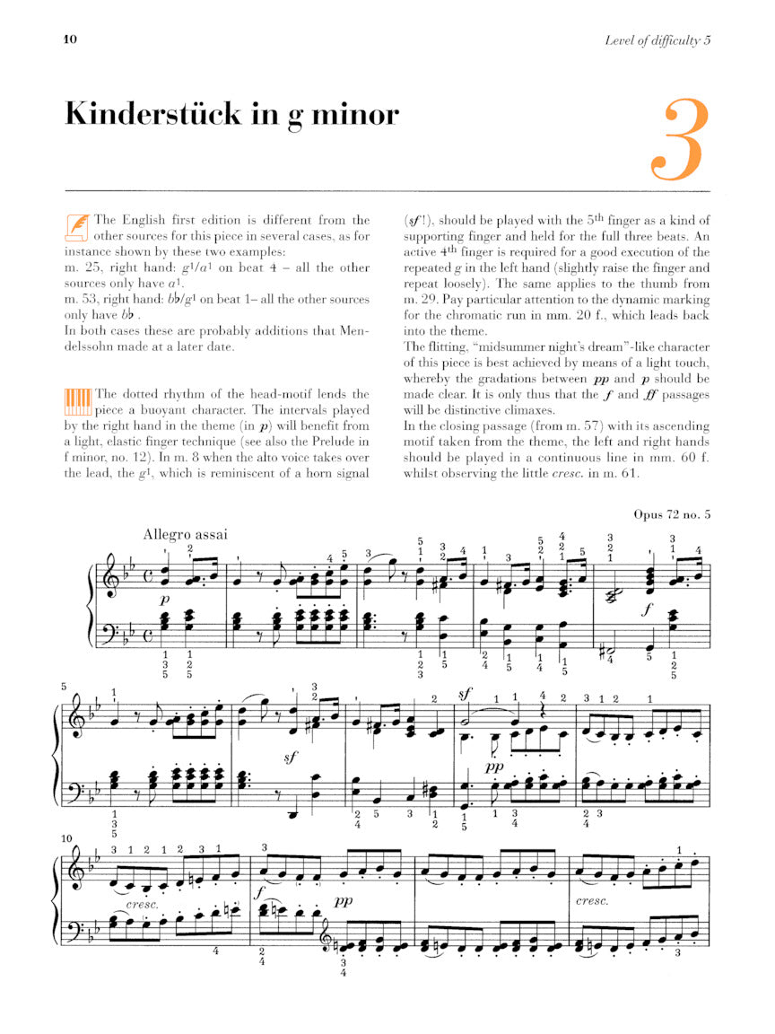 Mendelssohn - At the Piano