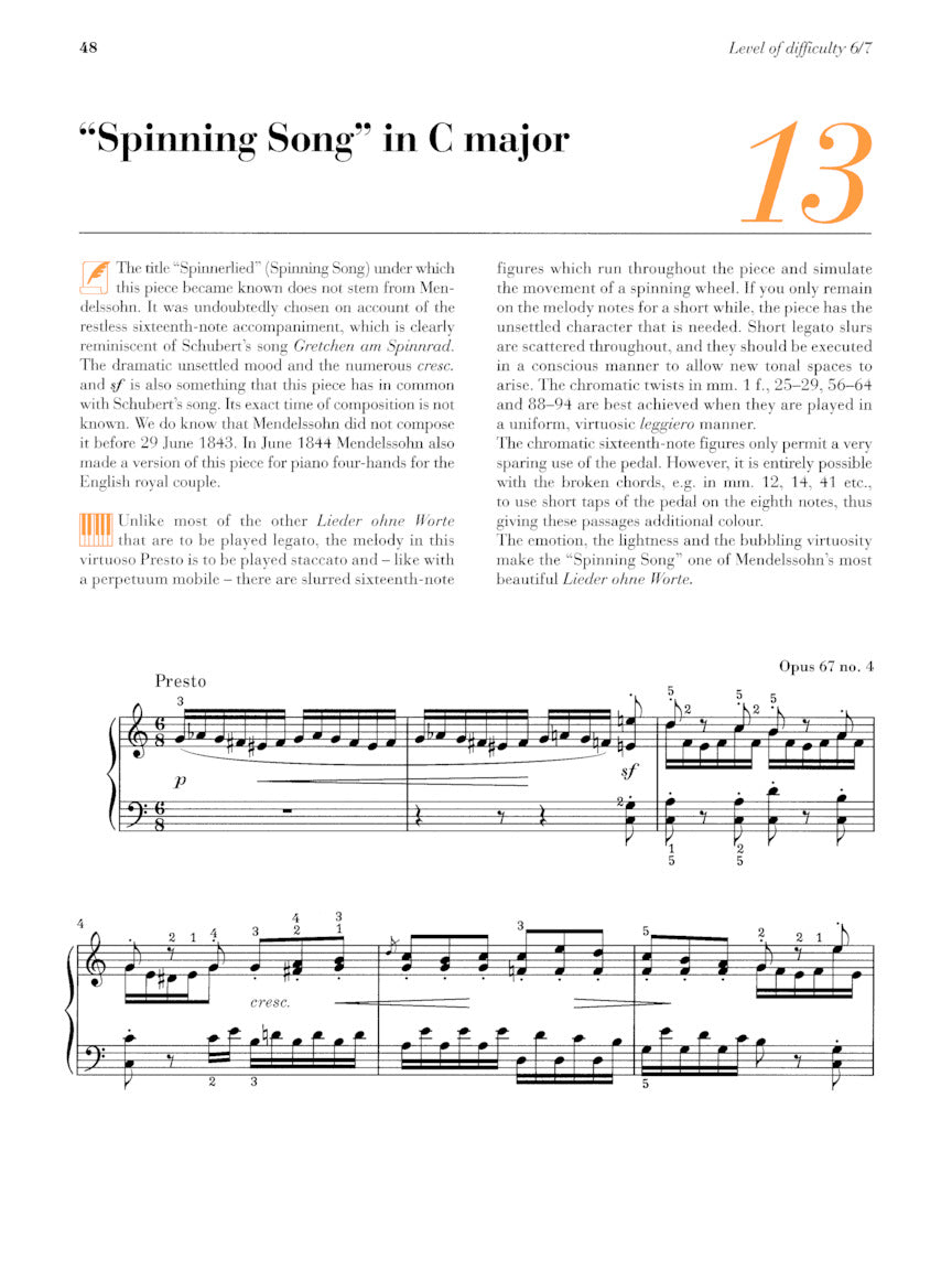 Mendelssohn - At the Piano