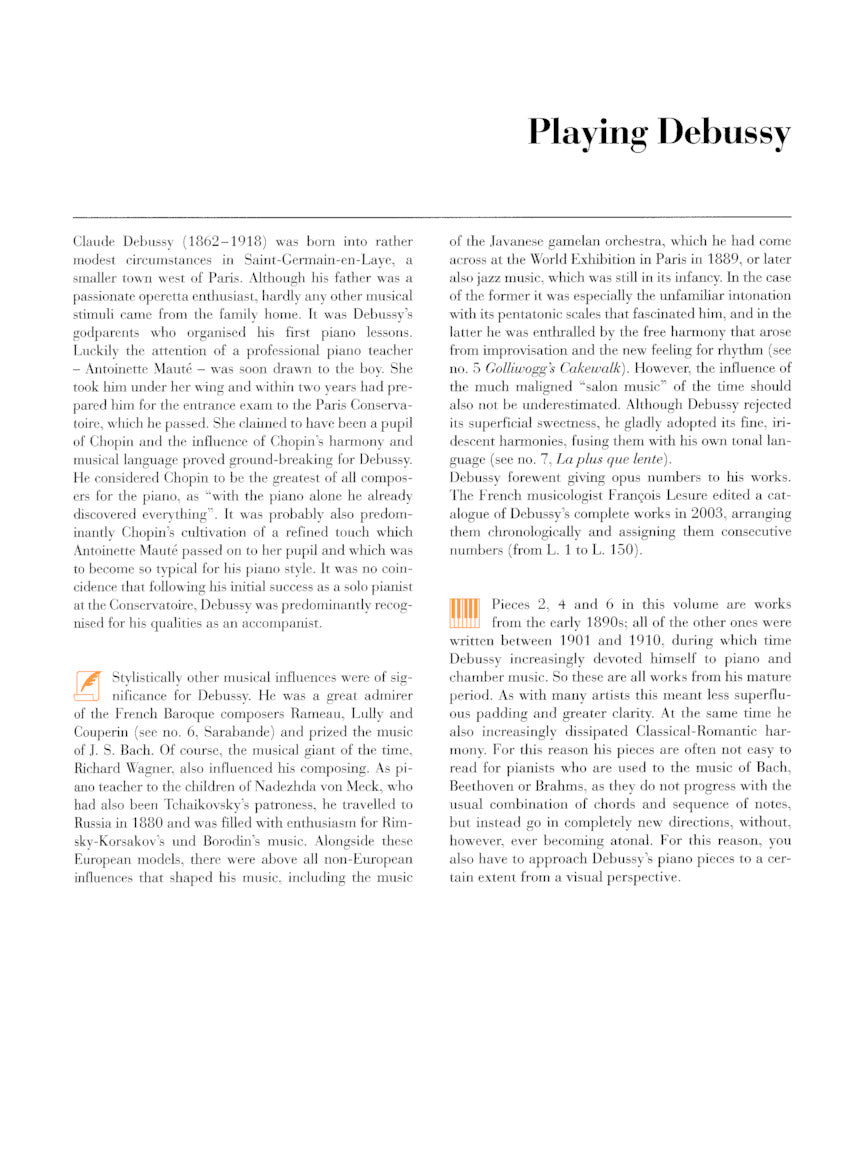 Debussy - At the Piano