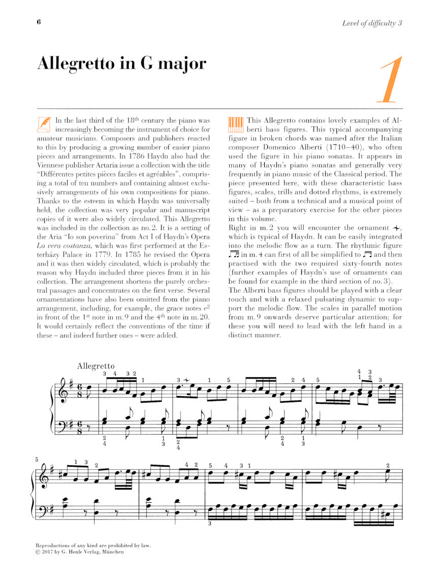 Haydn - At the Piano