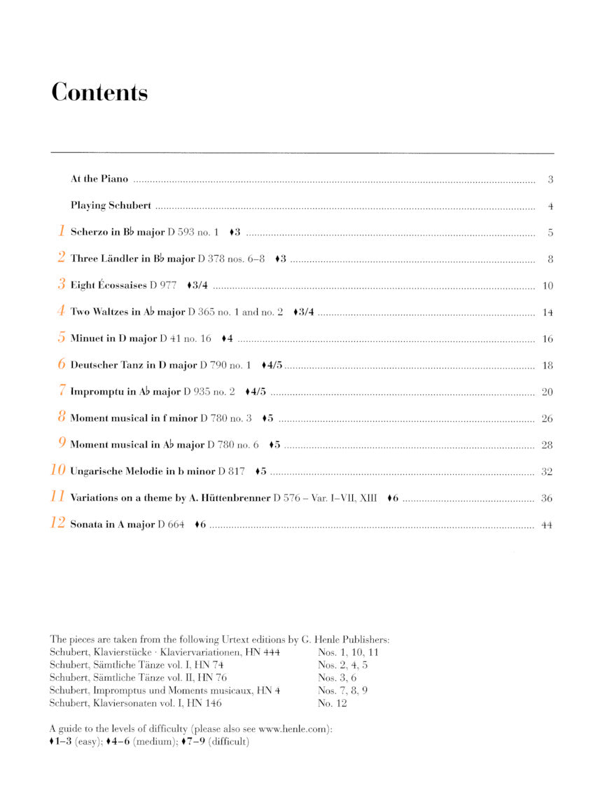 Schubert - At the Piano