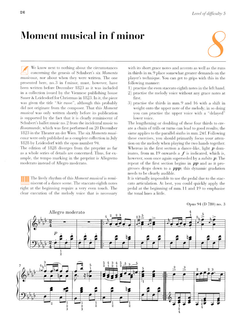 Schubert - At the Piano