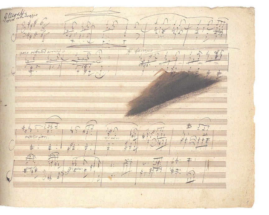 Beethoven Piano Sonata A Major Op. 101 Facsimile
