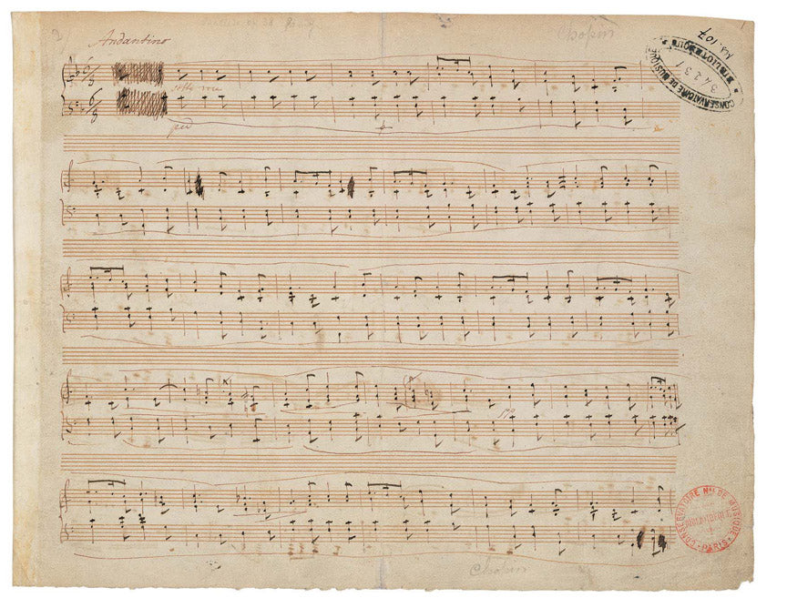 Chopin Ballad F Major Op. 38 Facsimile