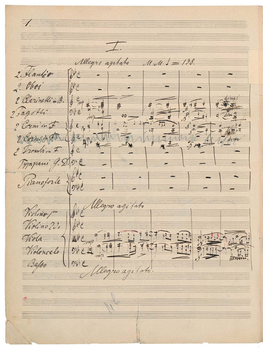 Dvořák: Piano Concerto in G Minor, Op. 33 (Facsimile)