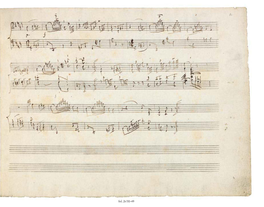 Haydn Variations F Minor (Sonata) Hob. xvii: 6 Facsimile