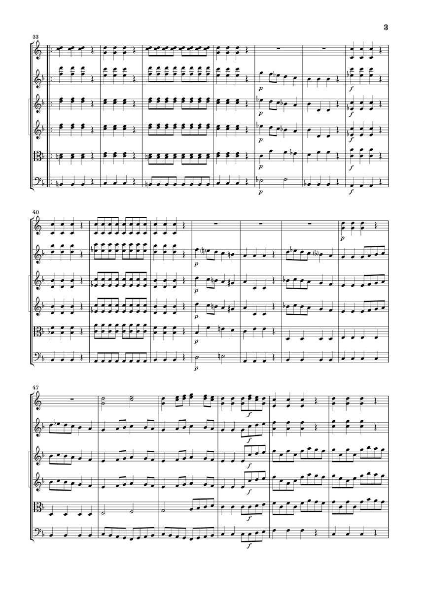 Mozart A Musical Joke K. 522 Study Score
