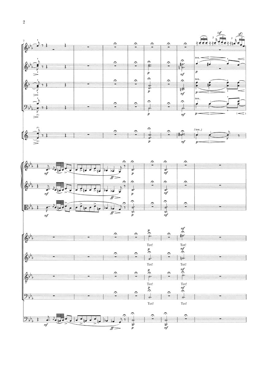 Beethoven Cantatas Chorus and Orchestra Study Score