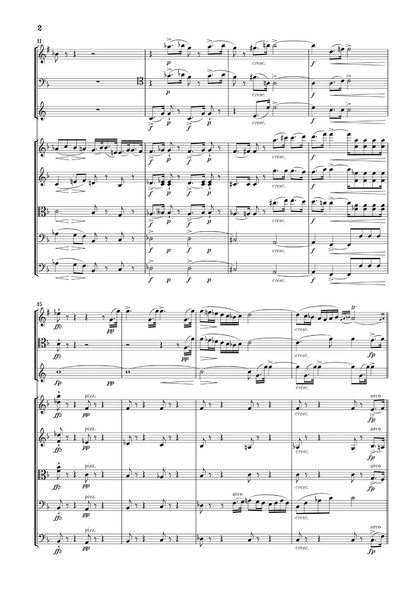 Schubert Octet in F Major D 803 - Study Score