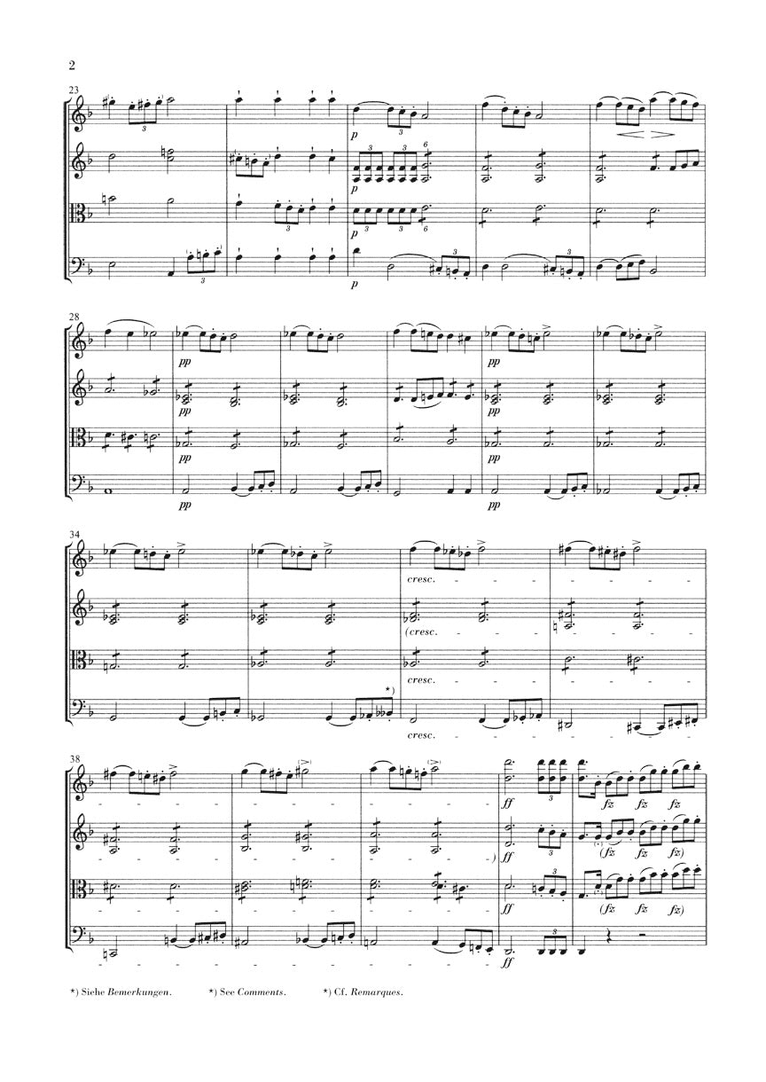 Schubert String Quartet in D minor D 810 (Death and the Maiden)