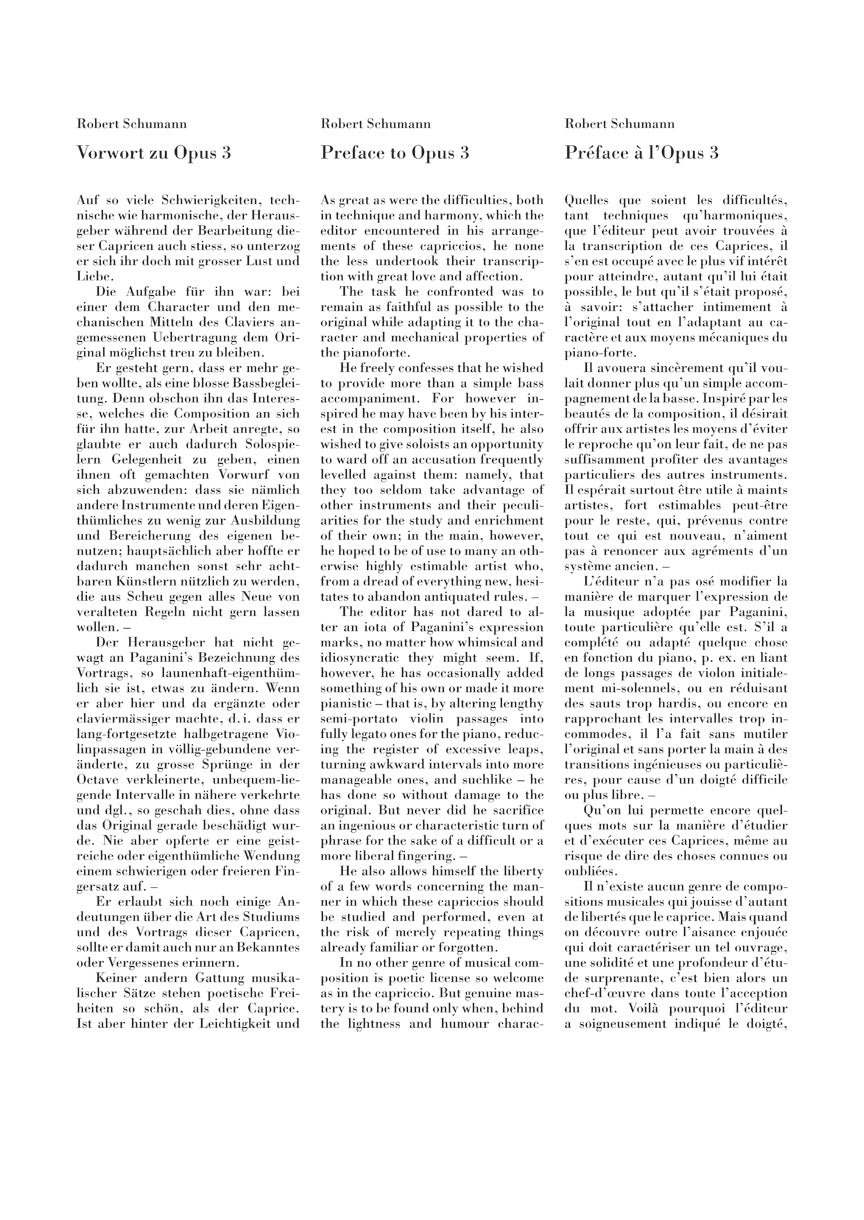 Schumann Complete Piano Works - Volume 1 Study Score