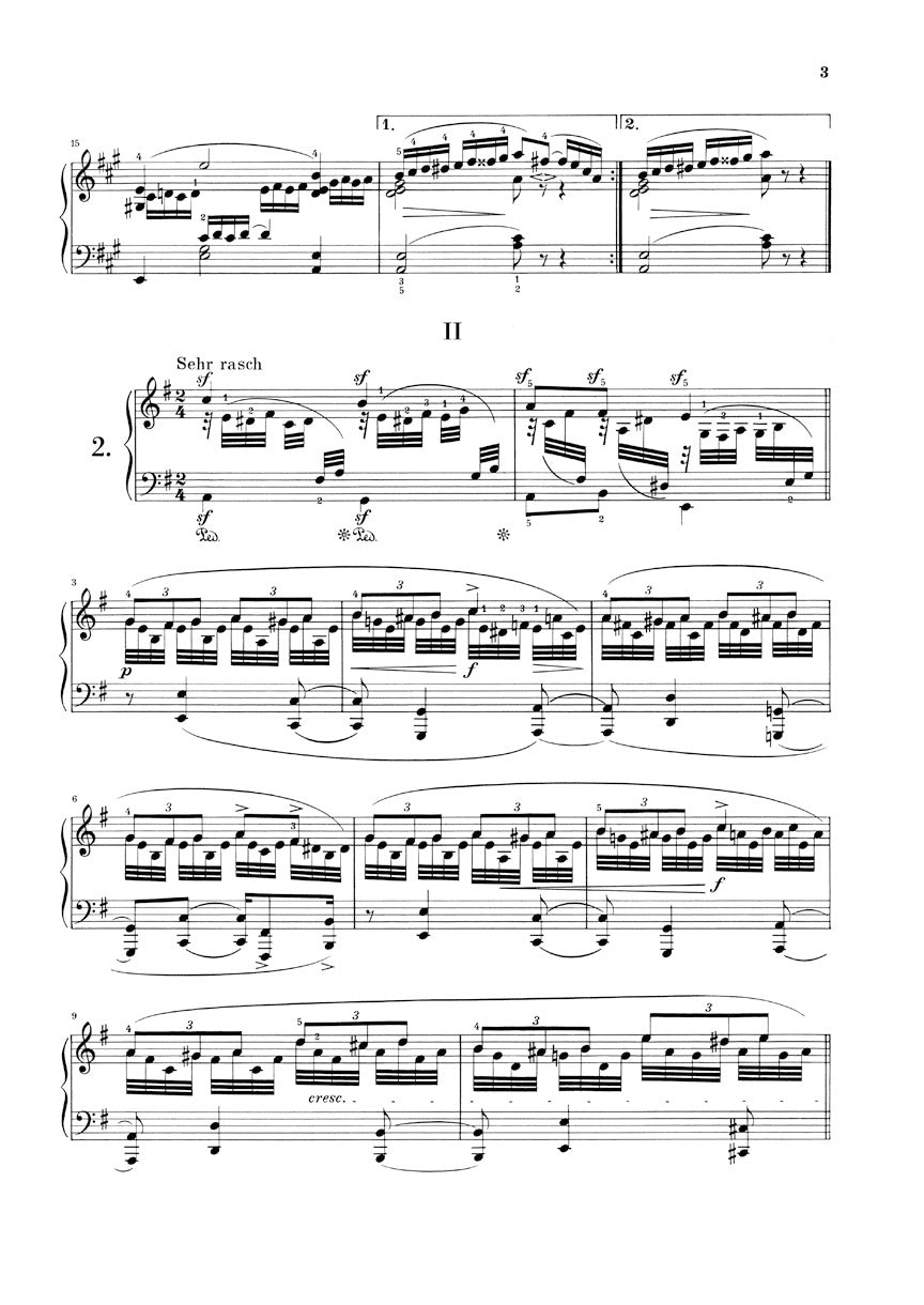 Schumann Complete Piano Works - Volume 6 Study Score