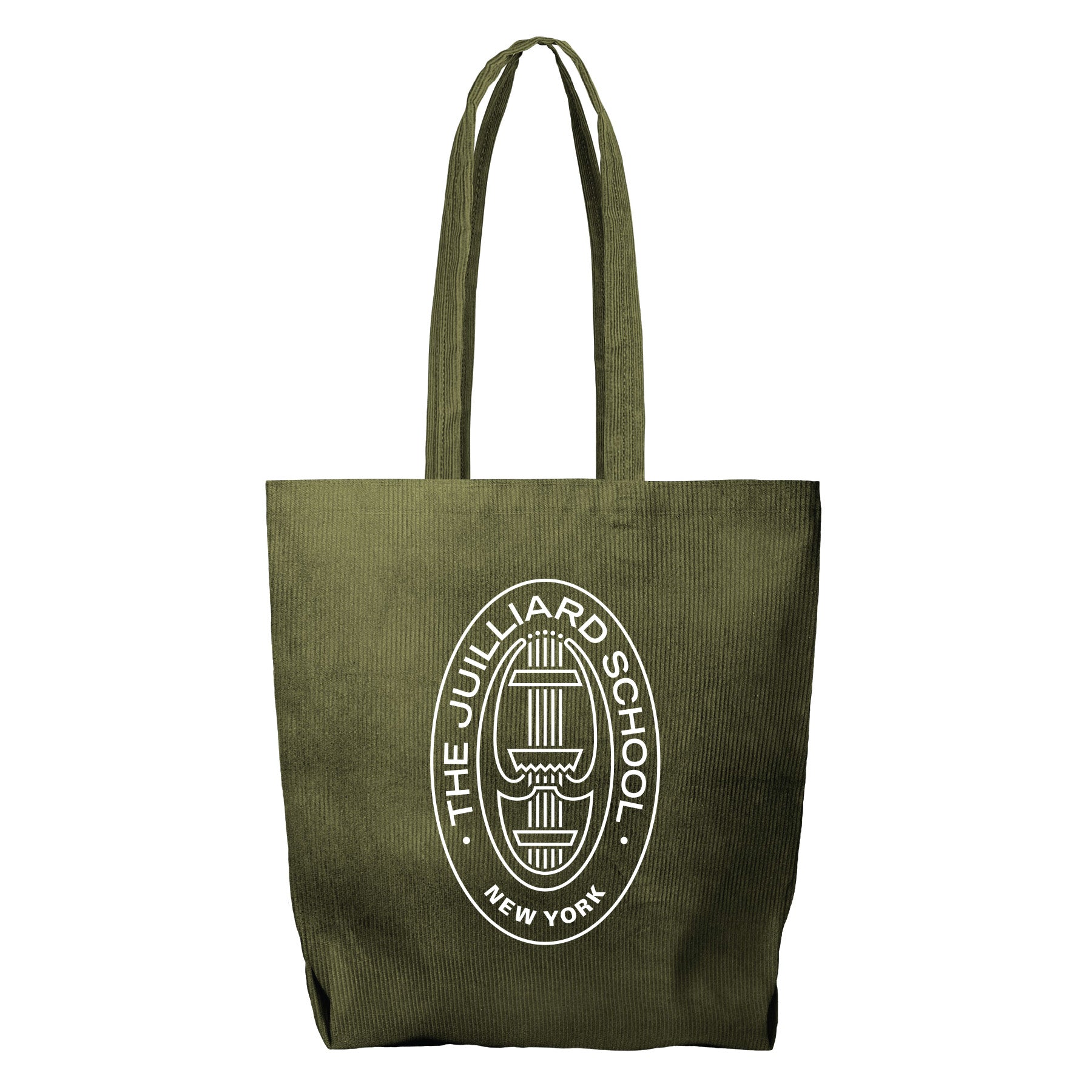 Tote Bag: Corduroy with seal