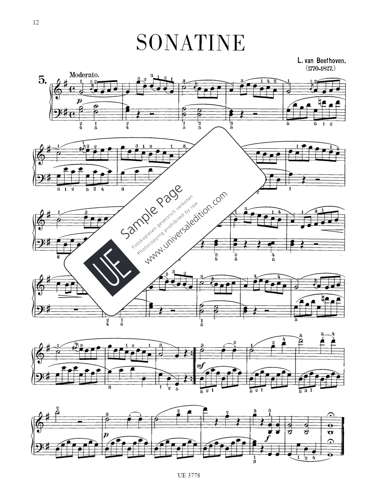 Sonatinas Preparatives for Piano