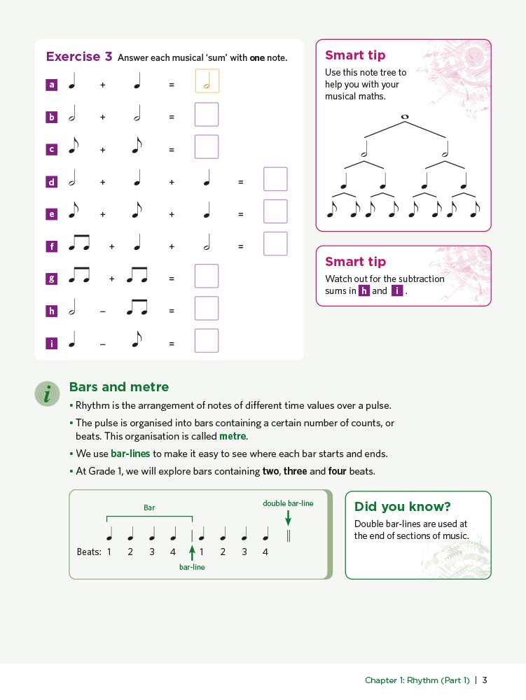 Discovering Music Theory Grade 1