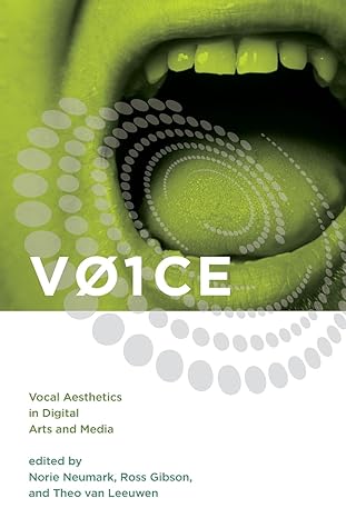 V01CE: Vocal Aesthetics in Digital Arts and Media