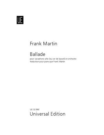 Martin Ballade for Saxophone