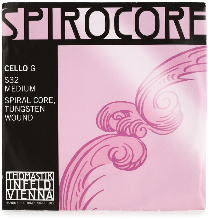 Cello String G (Steel/Tungsten) Spirocore