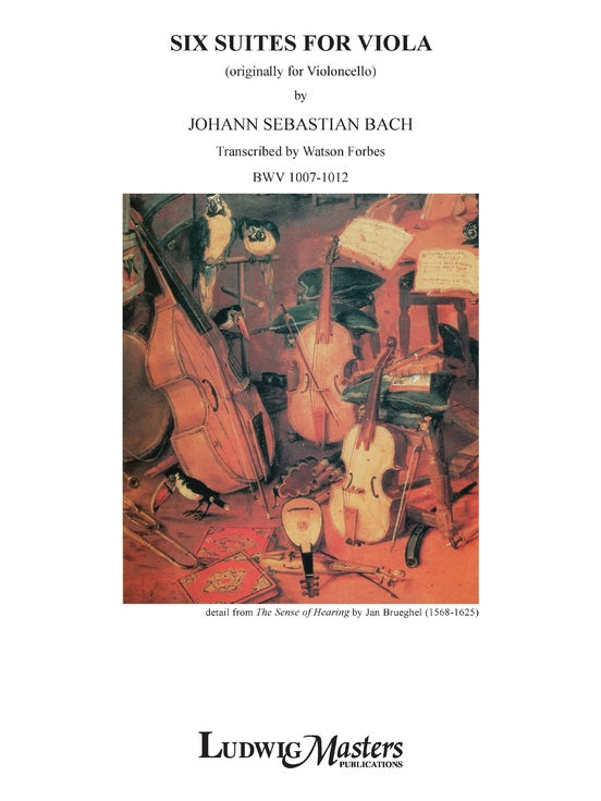Bach Six Suites for Solo Viola (originally for Cello)
