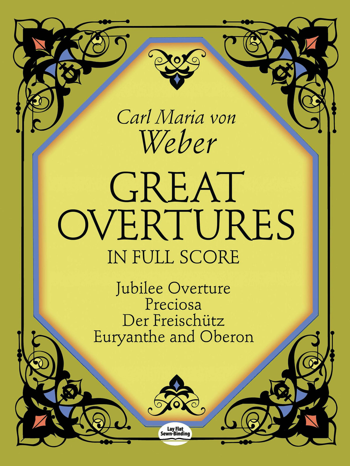 Weber Great Overtures Full Score